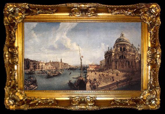 framed  MARIESCHI, Michele The Grand Canal near the Salute sg, ta009-2